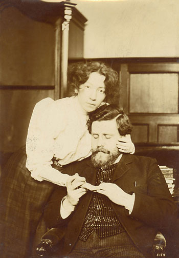 М.А. Волошин и М.В. Сабашникова. Париж. 1906 года.jpg